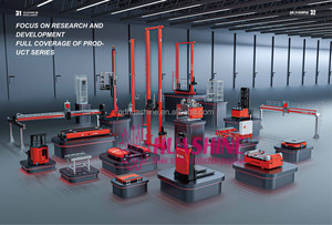 HEAVY DUTY HUASHINE ASRS Automatic Storage Racking System with Stacker Crane/AGV/4 WAY CAR for the Raw Material/finished Goods