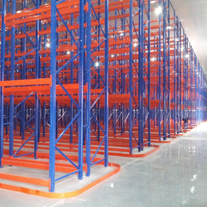 Stable Very Narrow Aisle Rack System for Palletized Cargo