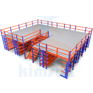 Warehouse Heavy Duty Steel Loft Platform Shelf Storage Attic Rack