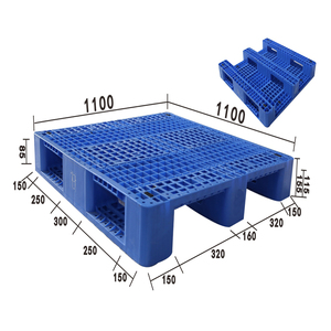 Reinforced 4-Way Medium Duty Single Faced Plastic Pallet Racking