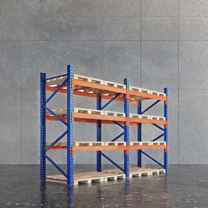 Seismic Resistant Stacking Beam Pallet Rack System