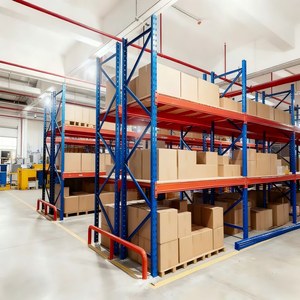 Industrial High Rise Heavy-Duty Steel Pallet Rack Corrosion Protection High Load Storage Shelf
