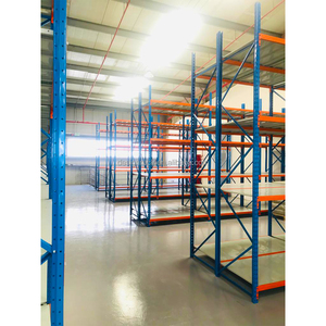 Adjustable Roll Formed Steel Beam Rack High Weight Capacity 5 Boltless Shelving Designed for Efficient Safe Palletized Storage