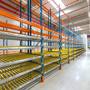 Gravity Carton Flow Racking Adjustable Roller Carton Flow Shelving