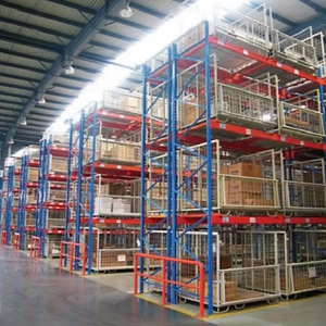 Heavy-Duty Steel Pallet Rack, Powder-Coated Finish, Adjustable Size, Customizable Load-bearing Panels & Colors