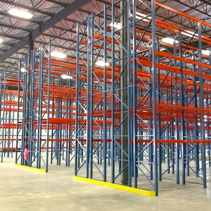 Modular Multi Level Frame Batch Pallet Inventory Double Row Storage Rack