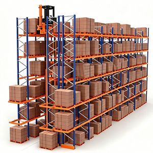 Professional Grade Heavy Duty 5-Layer Steel Powder Coated Storage Racking