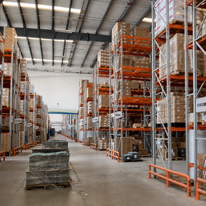 Heavy Duty Pallet Rack Back to Back Double Entry Row