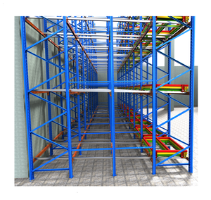 Durable Structural Design Steel Warehouse Rack Storage Racks Push Back Pallet Racking Systems