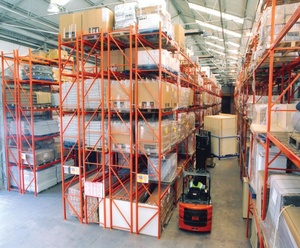 Double Deep Pallet Racking High Capacity Storage System Suitable for Reach Truck Forklift Optimize Warehouse Space Utilization