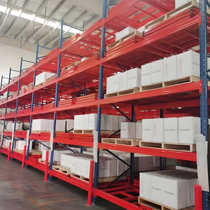 Safe Stable Heavy Duty Push Back Pallet Racking Storage System