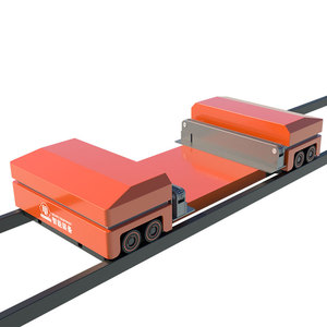 Maoyuan Shuttle Cruiser Rgv Rail Guided Vehicle Pallet Shuttle Conveyor System 1500kg Capacity Automatic Cart Storage Smart