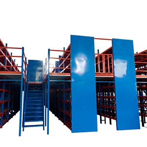 Custom Corrosion Protected Adjustable Pallet Rack Steel Structure Mezzanine Floor
