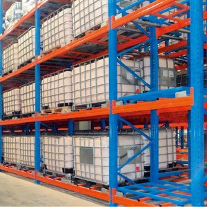 Heavy Duty Steel 5 Push Back Racking System High Capacity Powder Coated Custom Design Small Batch Multiple Variety Bulk Goods