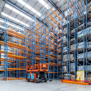 75mm Pitch Upright Multi Tier Load Bearing Double Row Storage Rack