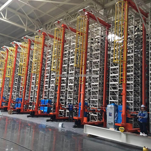 ASRS Shuttles Pallet Racking System Smart Warehouse Automation