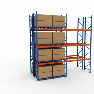 Selective Pallet Beam Racking For Industrial Cargo