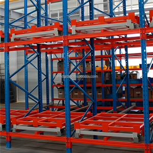 Warehouse Storage Adjustable Push Back Pallet Racking