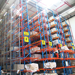 800kg to 3000kg Per Layer Load VNA Narrow Lane Pallet Rack High Rise Storage System