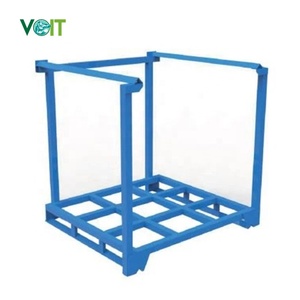 Customized Load Capacity 1000kgs Q235 Mild Steel Powder Coated Warehouse Stack Rack